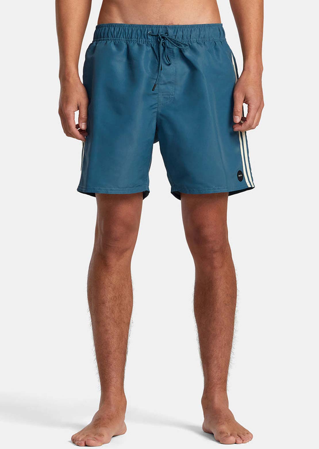 RVCA Men’s Breakout Elastic Waist 16" Boardshorts Duck Blue