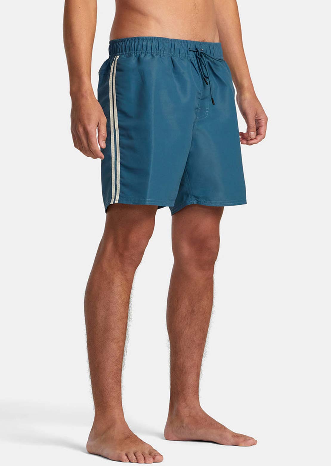 RVCA Men’s Breakout Elastic Waist 16" Boardshorts Duck Blue