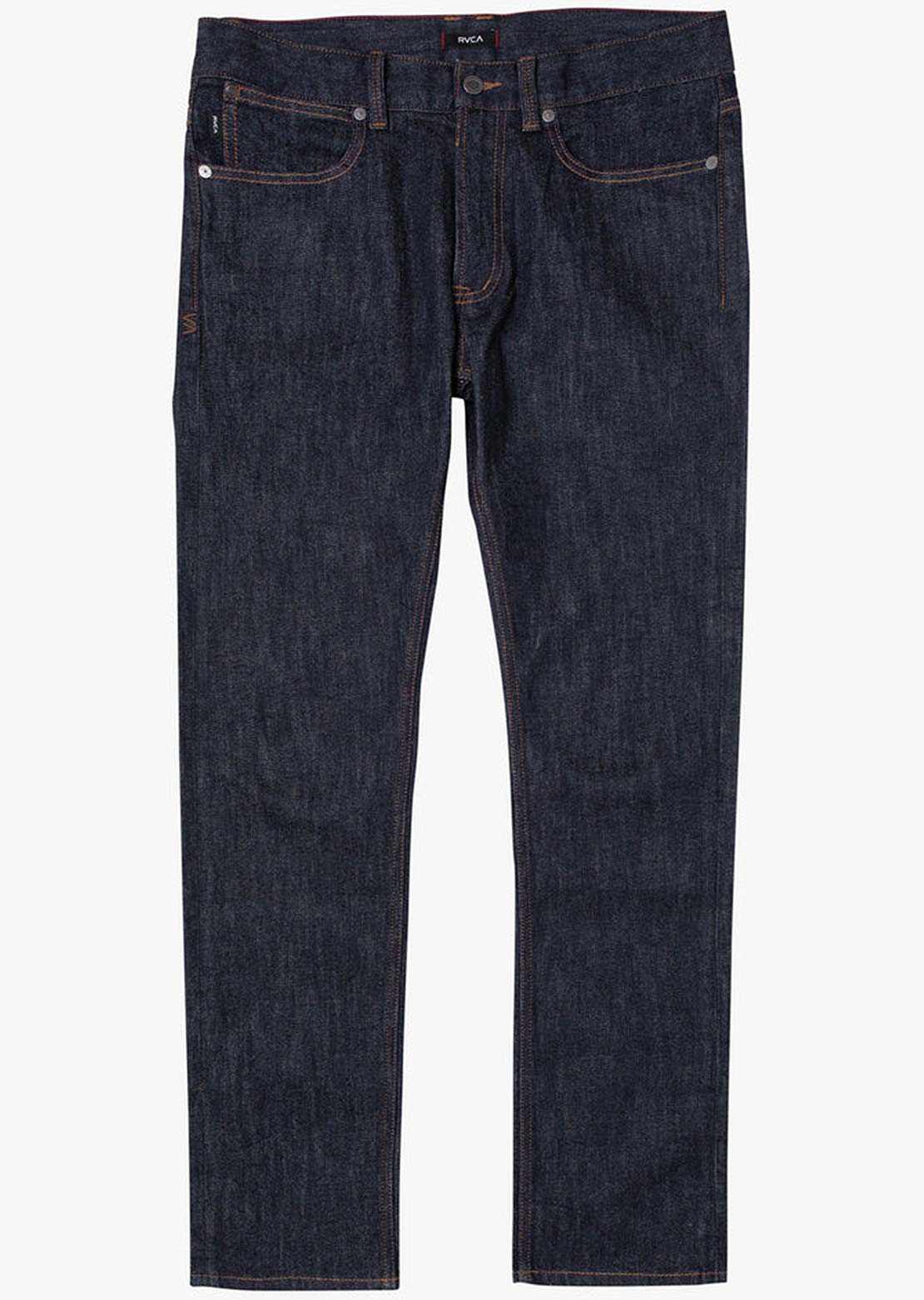 RVCA Men’s Daggers Denim Jeans Dark Indigo
