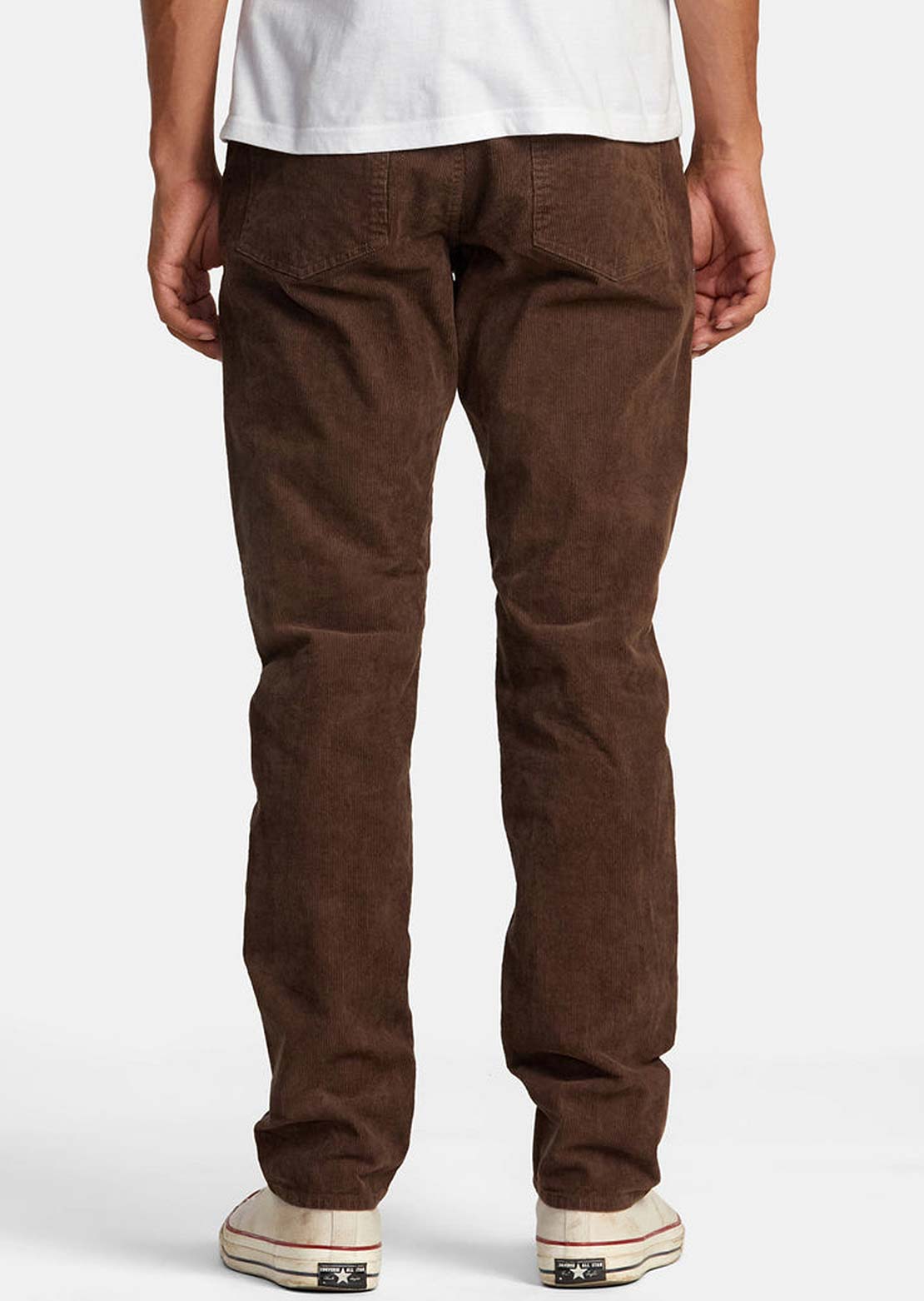 RVCA Men’s Daggers Pigment Corduroy Pants Chocolate