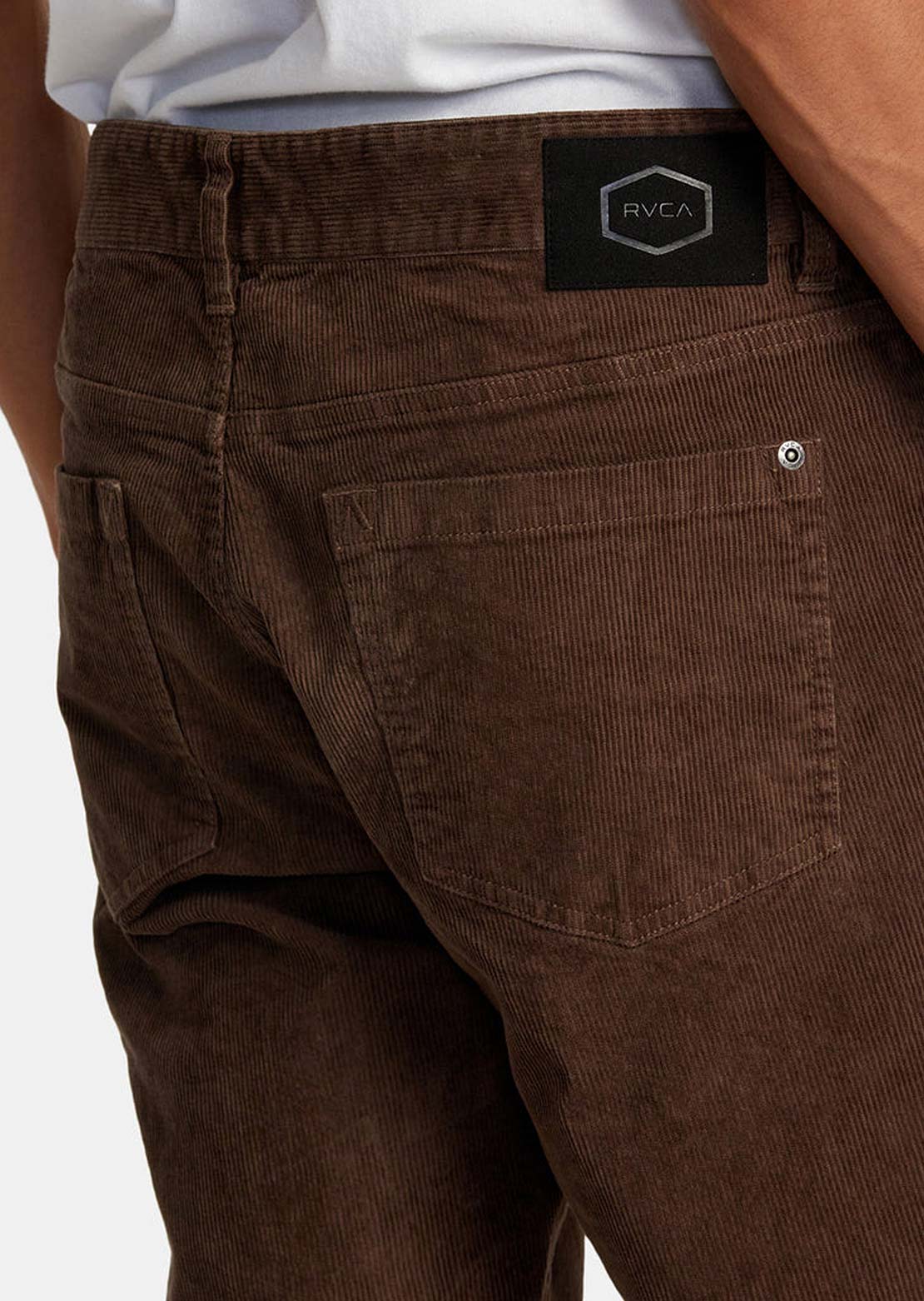 RVCA Men’s Daggers Pigment Corduroy Pants Chocolate