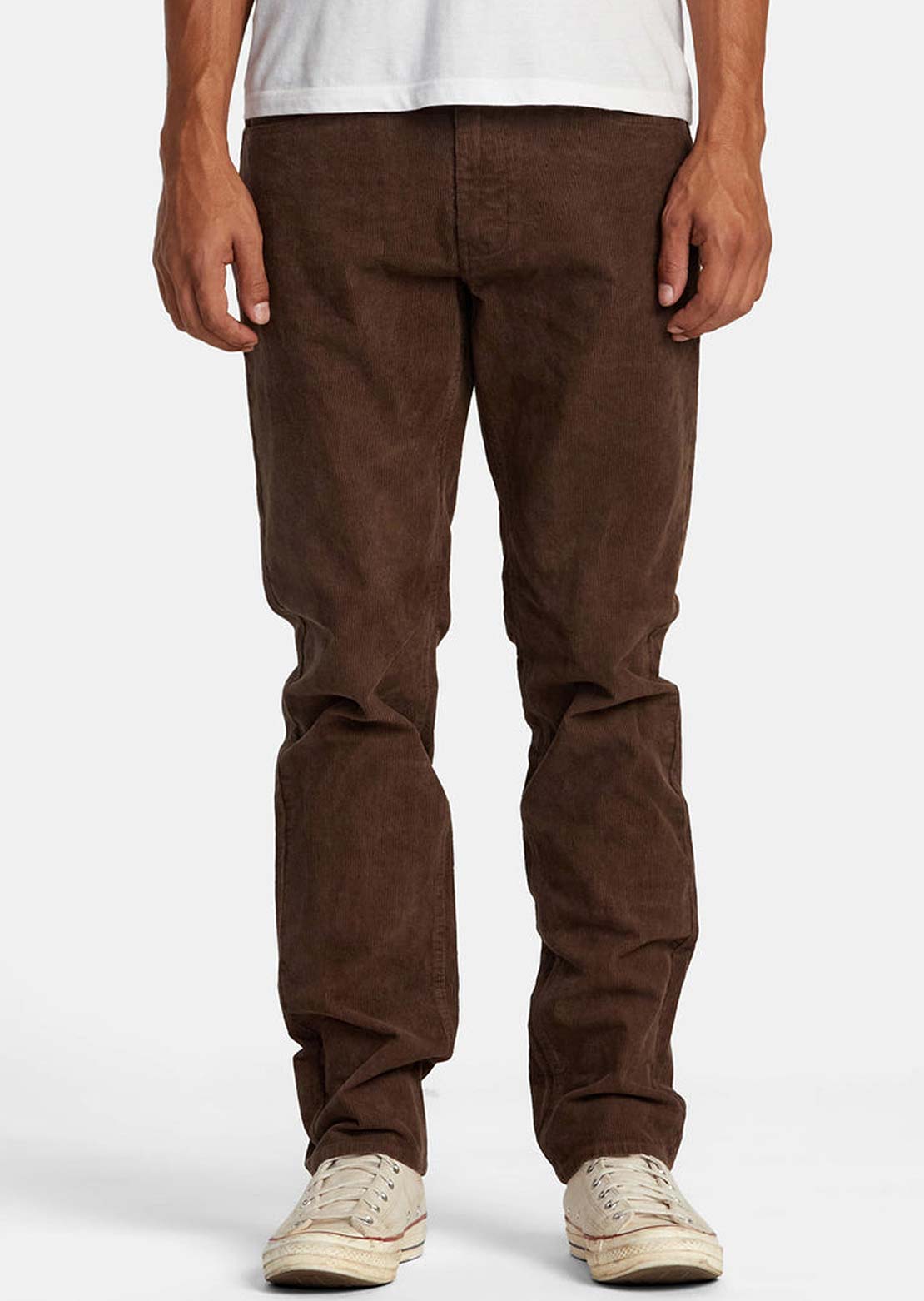 RVCA Men’s Daggers Pigment Corduroy Pants Chocolate