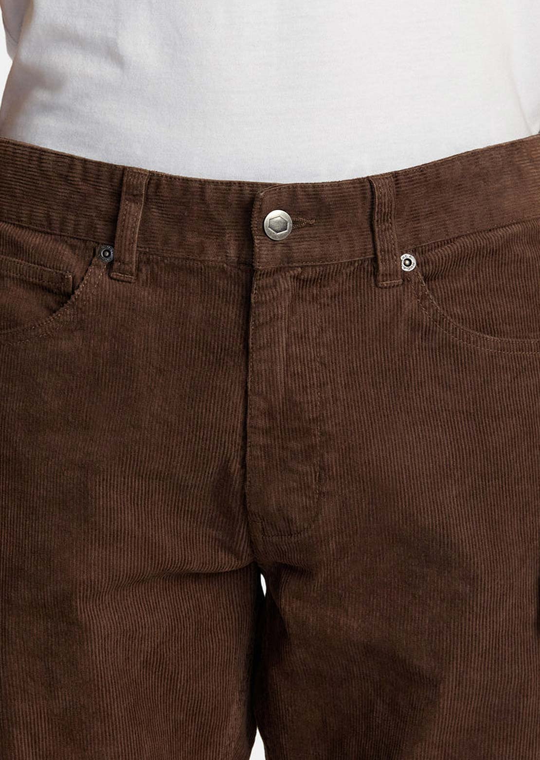 RVCA Men’s Daggers Pigment Corduroy Pants Chocolate