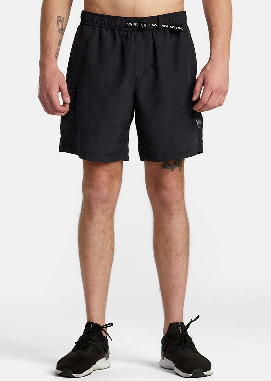RVCA Men’s Outsider Packable Cargo Shorts Utility Shorts Black