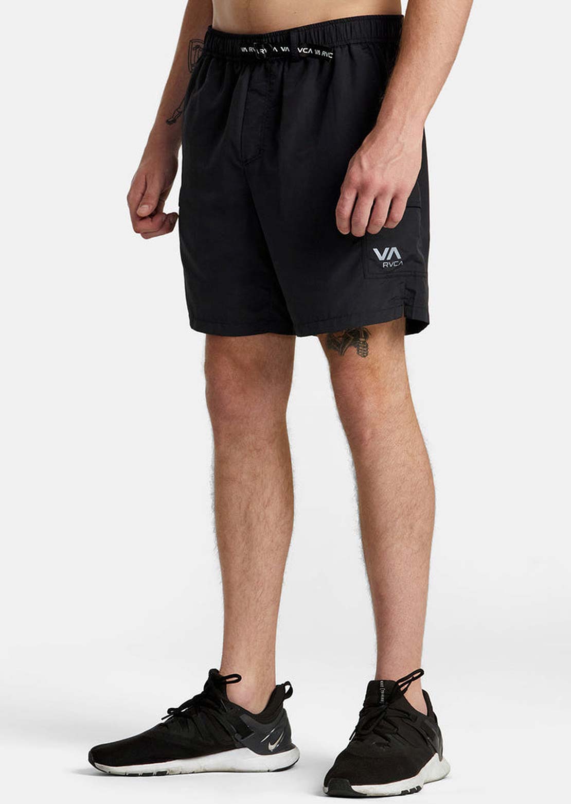 RVCA Men’s Outsider Packable Cargo Shorts Utility Shorts Black