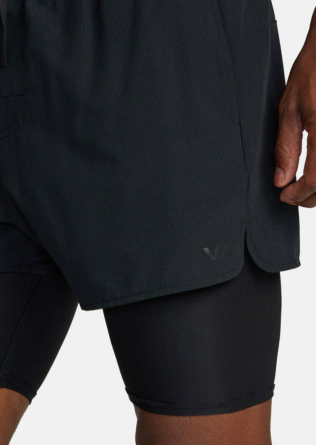 RVCA Men’s RVCA Runner 2-in-1 Shorts Black