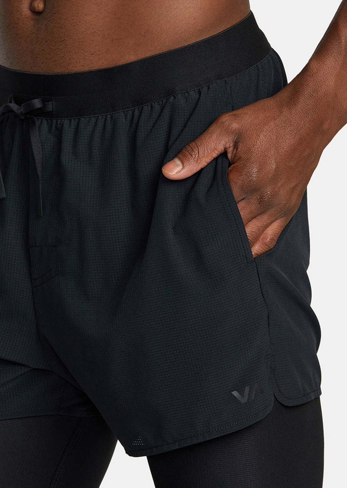 RVCA Men’s RVCA Runner 2-in-1 Shorts Black
