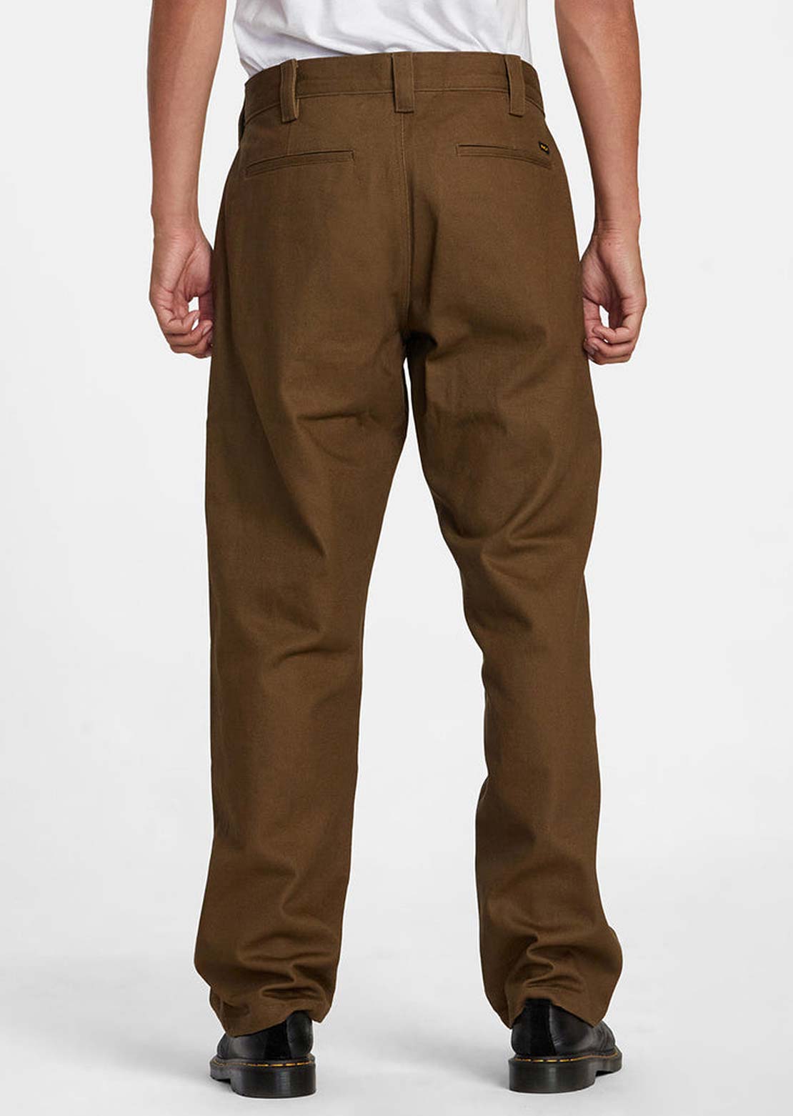 RVCA Men's Americana Chino Pant Bombay Brown