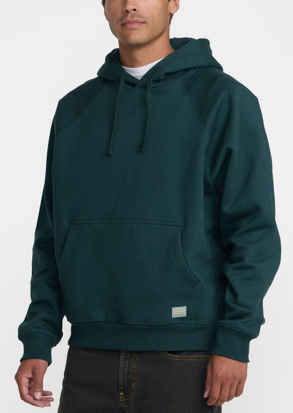 RVCA Men's Dayshift Hood Dusty Green