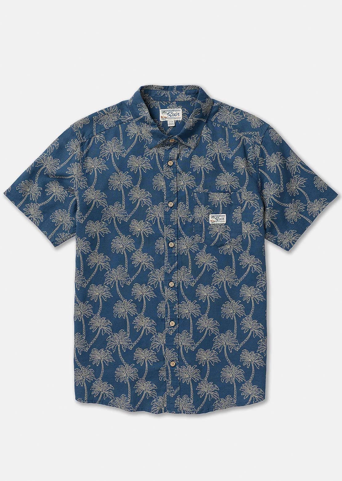 RVCA Men's Exotica Button Up Shirt