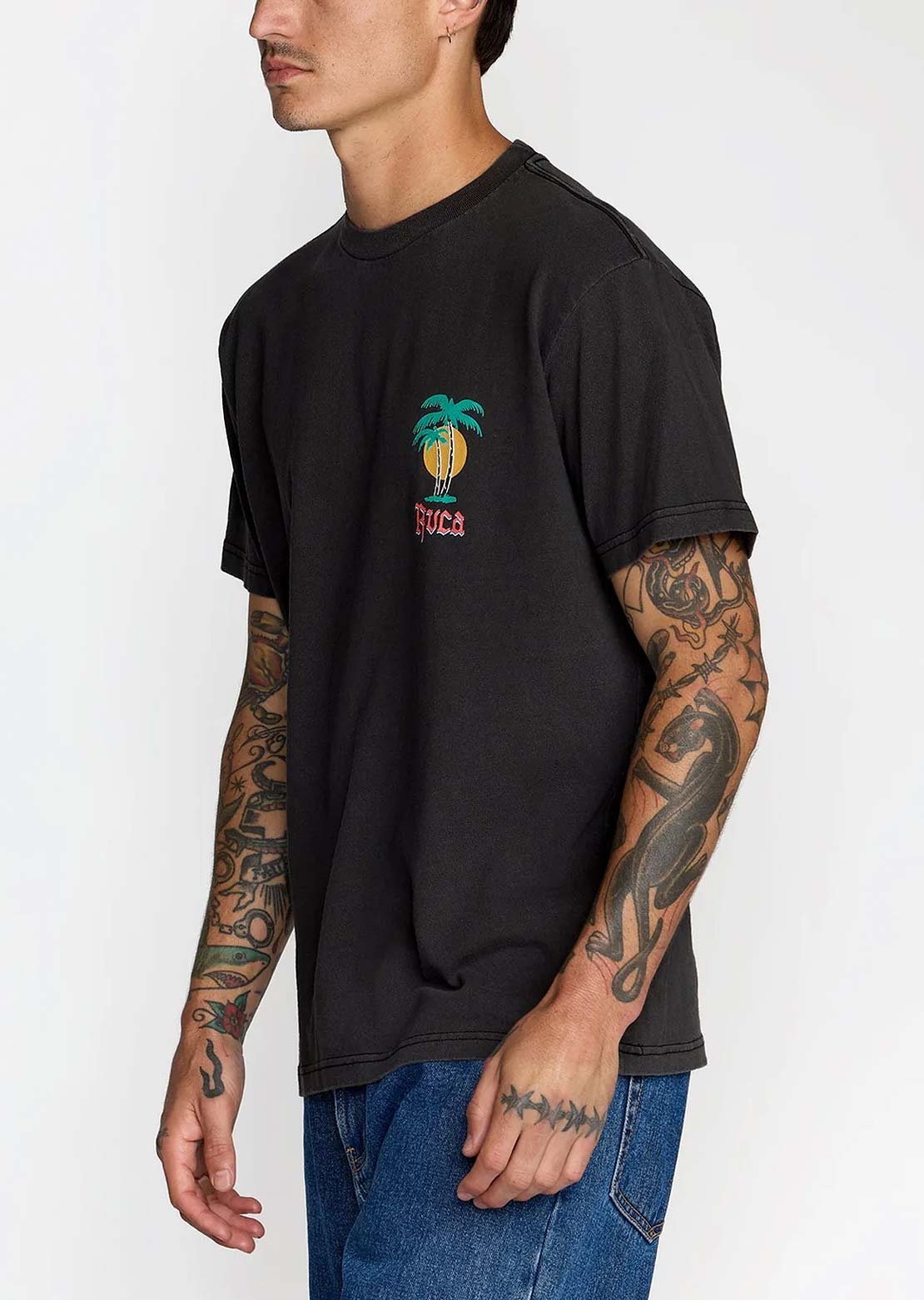 RVCA Men's Frond Mural T-Shirt