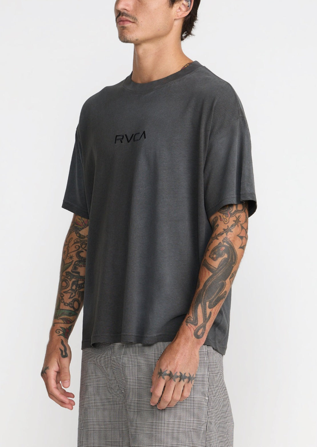 RVCA Men's Mini T-Shirt Black