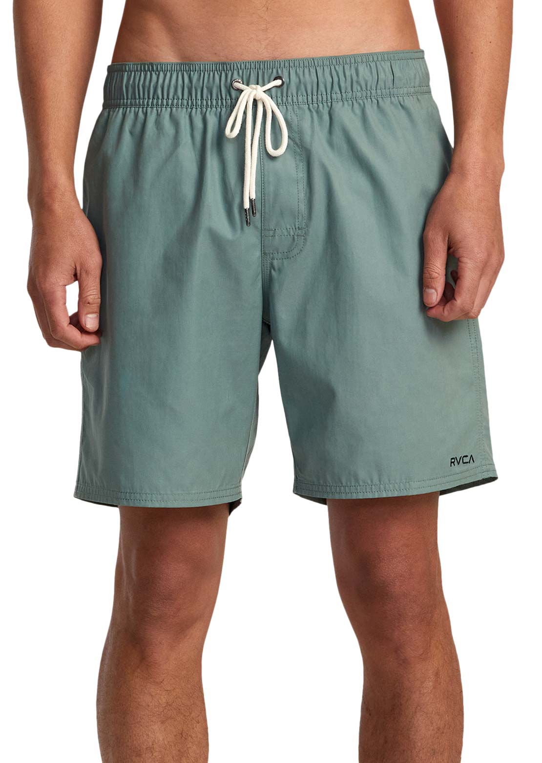 RVCA Men&#39;s Opposites Elastic Shorts Jade