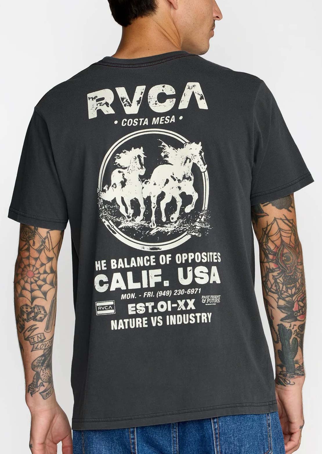 RVCA Men's Ride Free T-Shirt