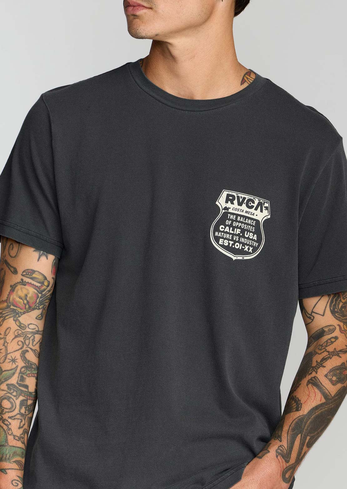 RVCA Men's Ride Free T-Shirt