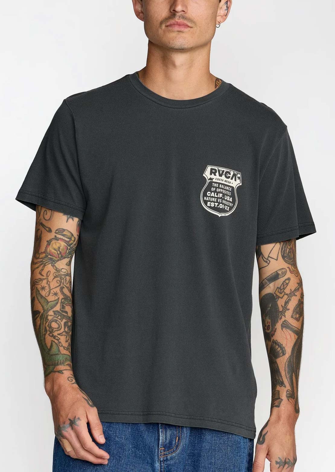 RVCA Men's Ride Free T-Shirt