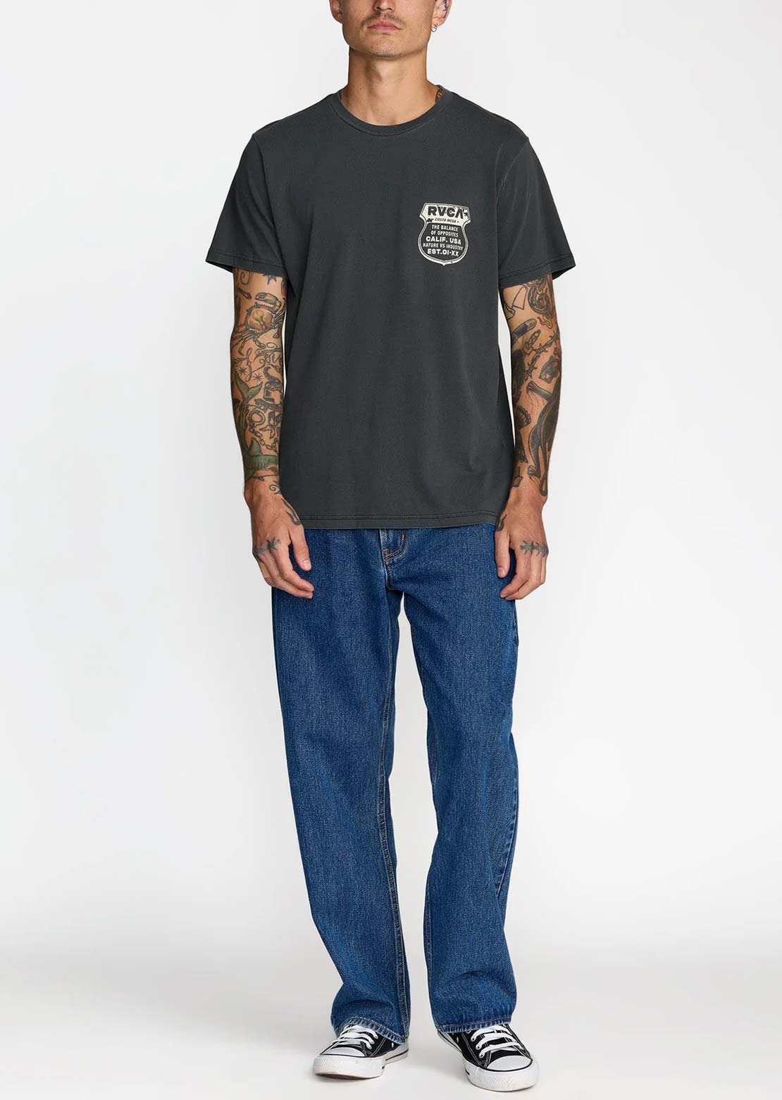 RVCA Men's Ride Free T-Shirt
