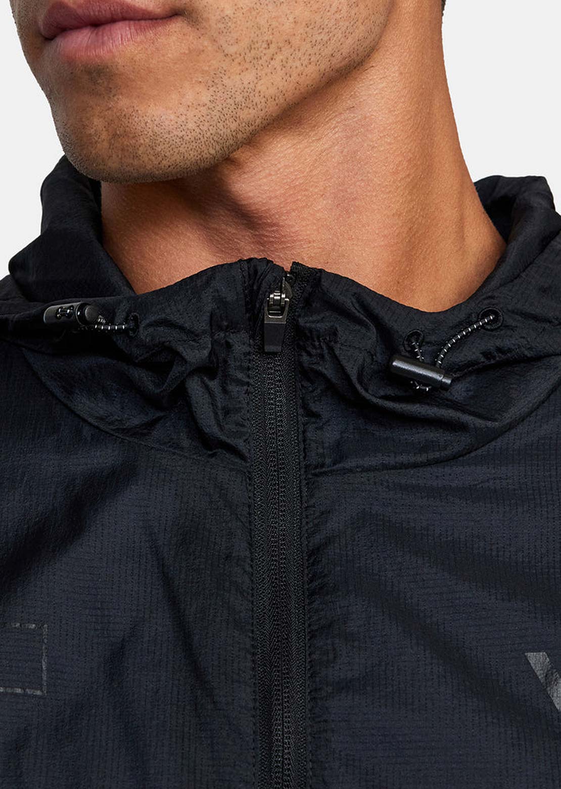 RVCA Men&#39;s Runner Jacket Black