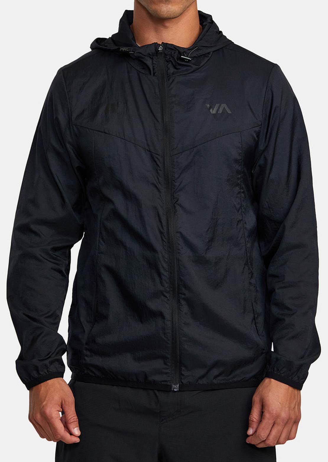 RVCA Men&#39;s Runner Jacket Black