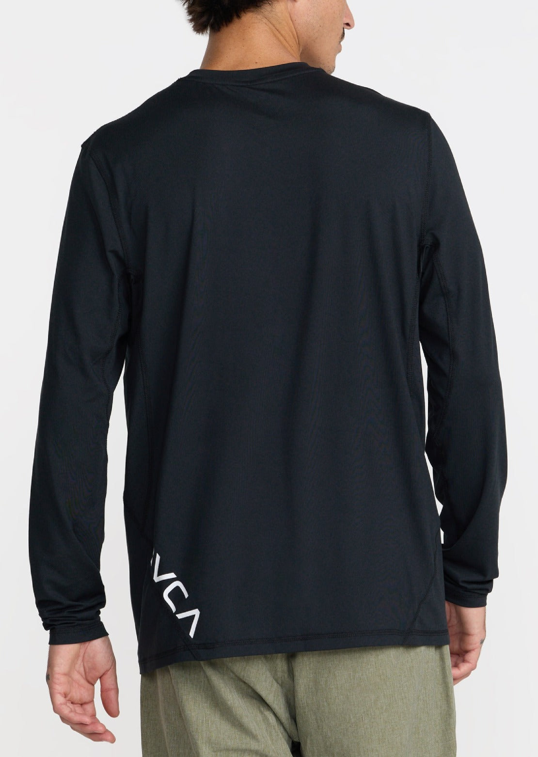 RVCA Men's Sport Vent Longsleeve Black