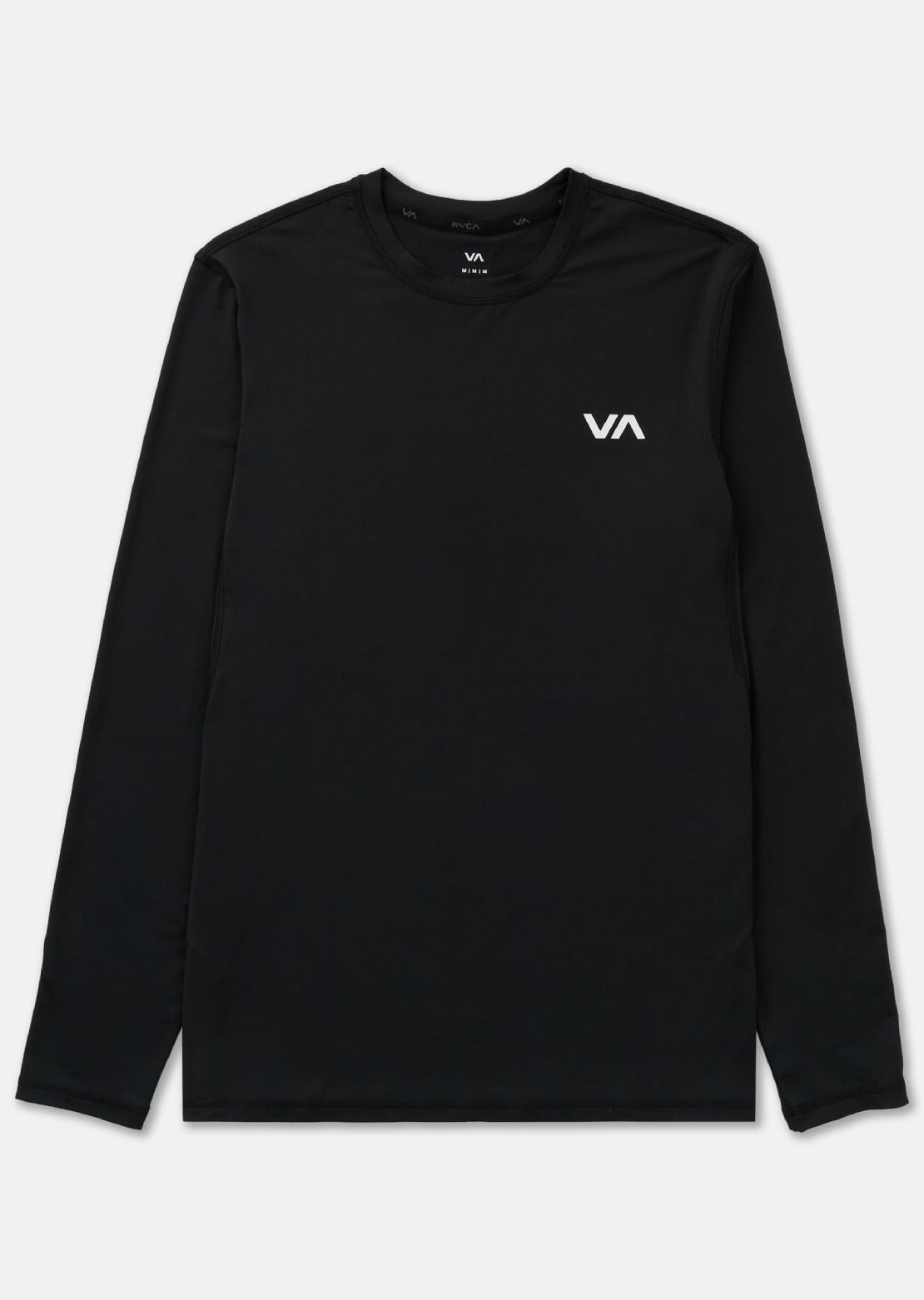 RVCA Men's Sport Vent Longsleeve Black