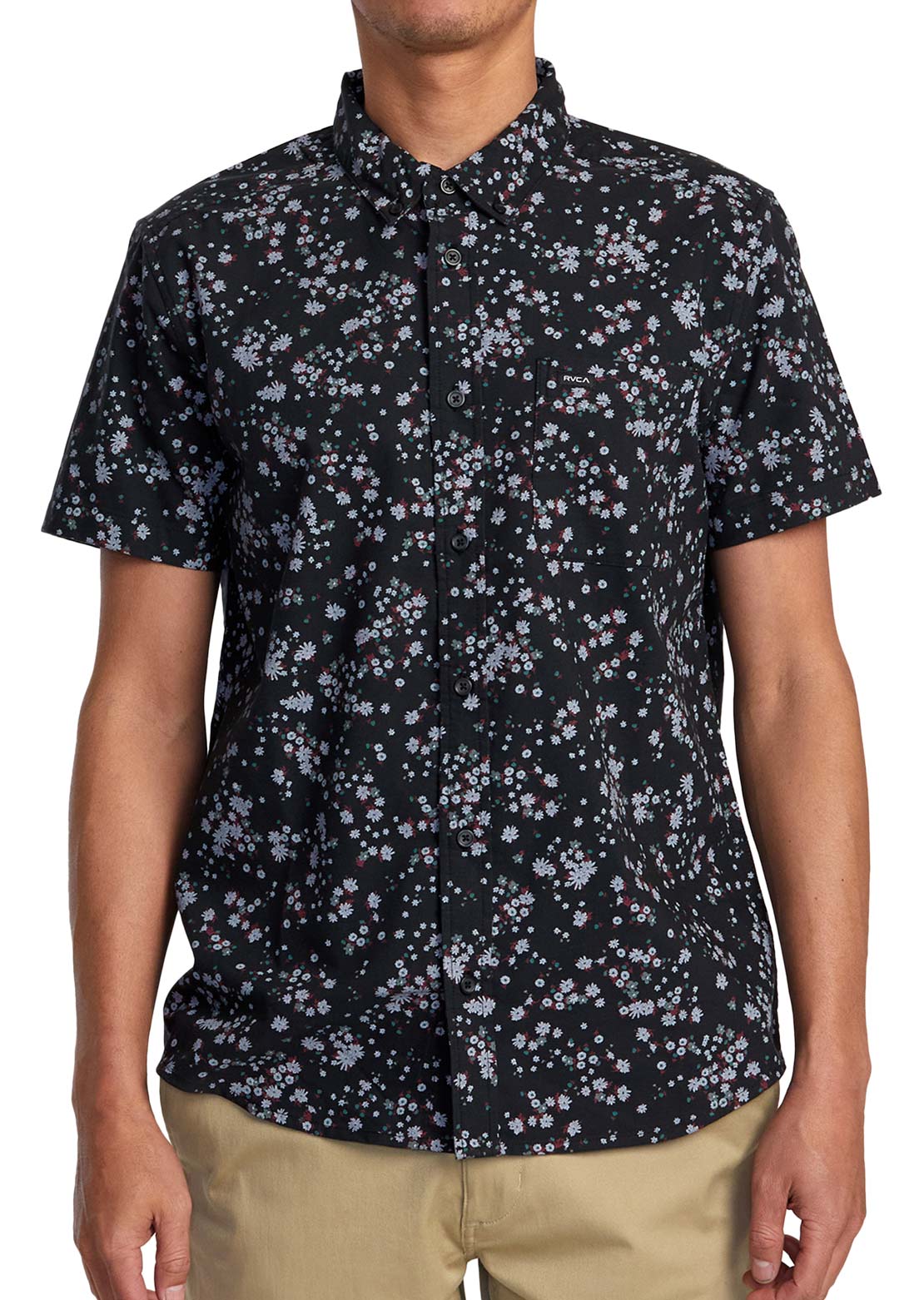 RVCA Men's Thatll Do Print T-shirt Black