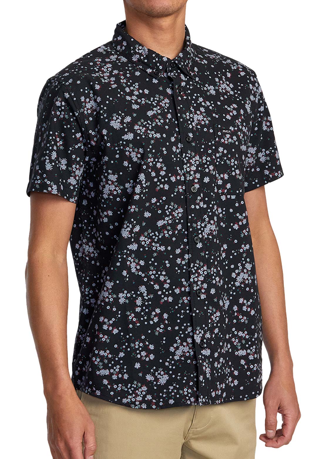 RVCA Men's Thatll Do Print T-shirt Black