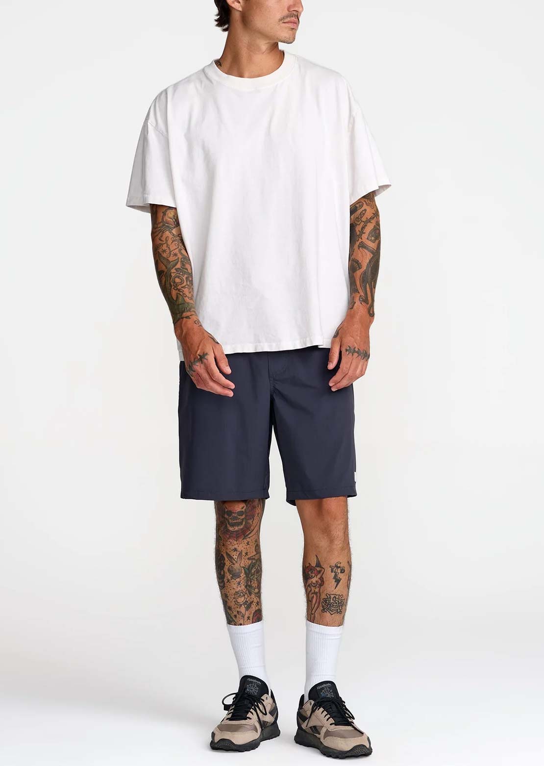 RVCA Men's Vacancy Ghost Stripe 19 Shorts