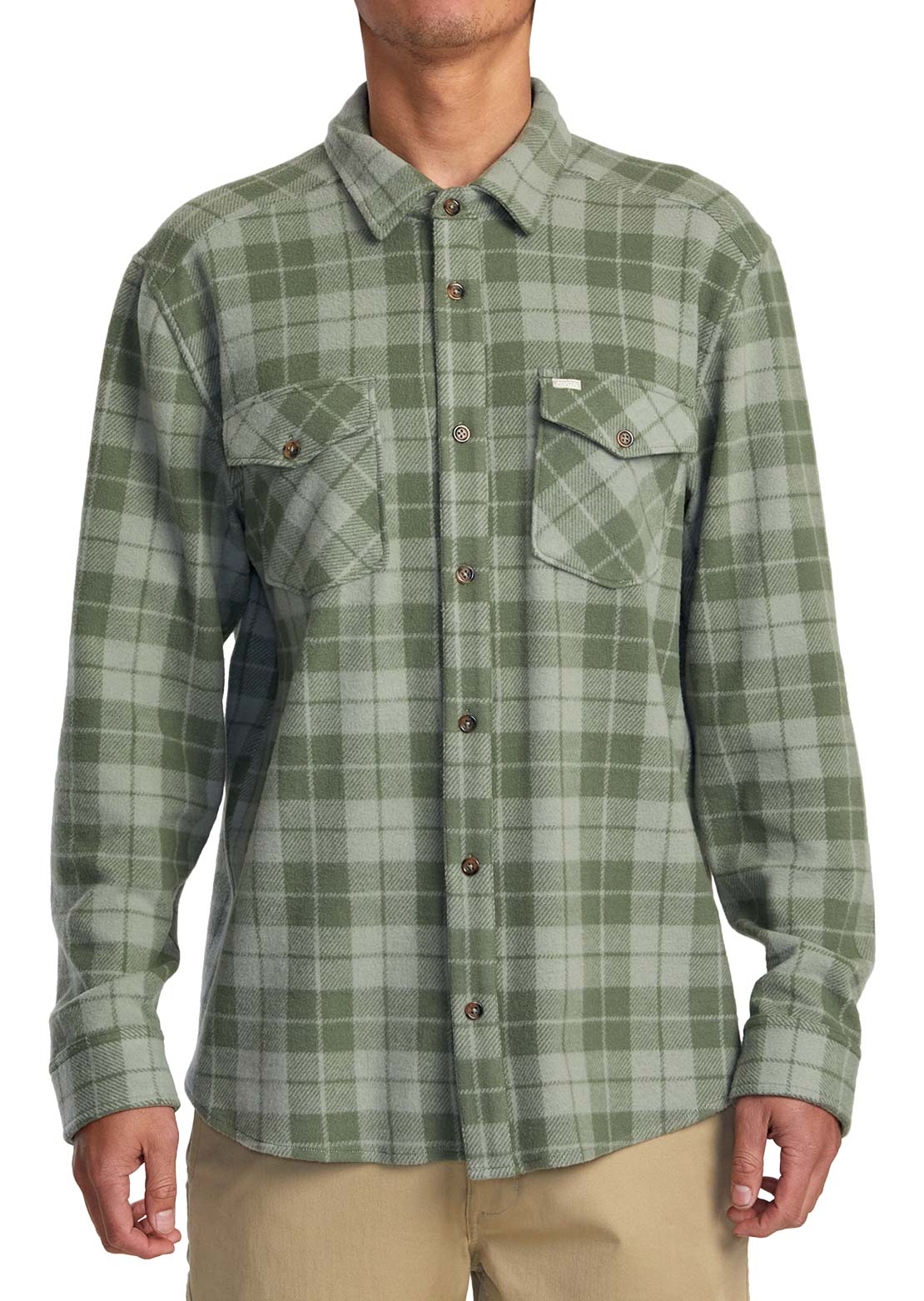 RVCA Men's Vacancy Long Sleeves Surplus