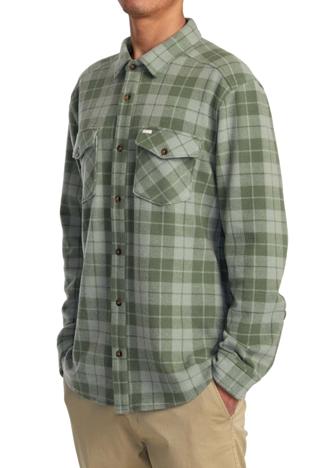 RVCA Men's Vacancy Long Sleeves Surplus