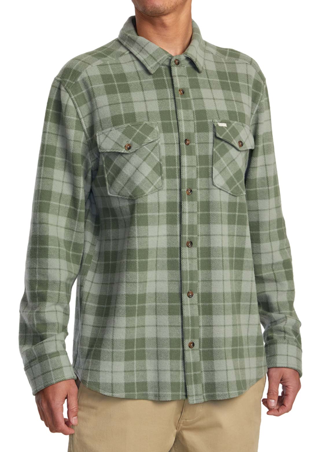 RVCA Men's Vacancy Long Sleeves Surplus