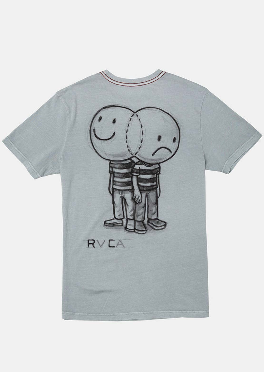 RVCA Men&#39;s Venn Diagram T-Shirt Monument