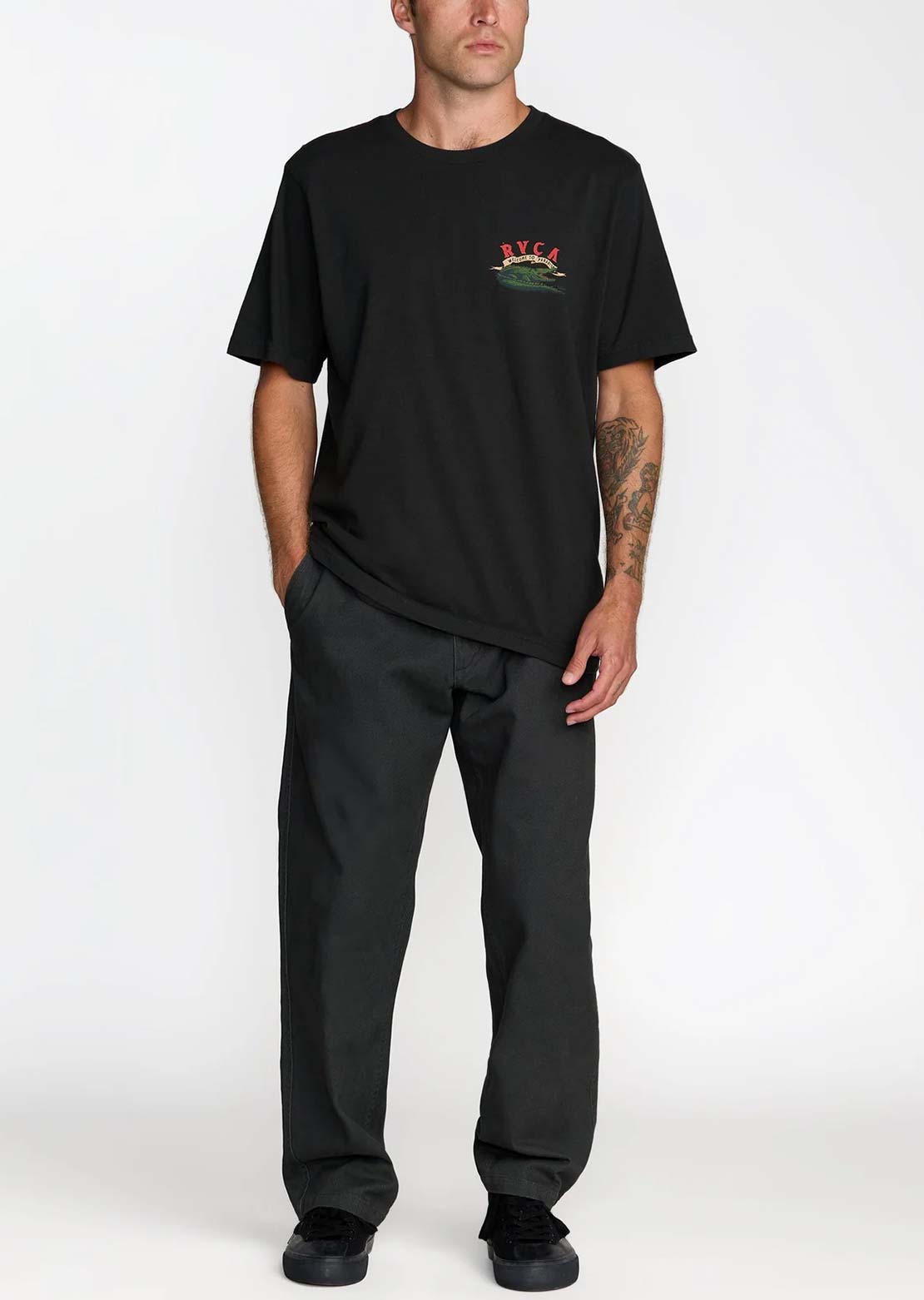 RVCA Men's Welcome To RVCA T-Shirt
