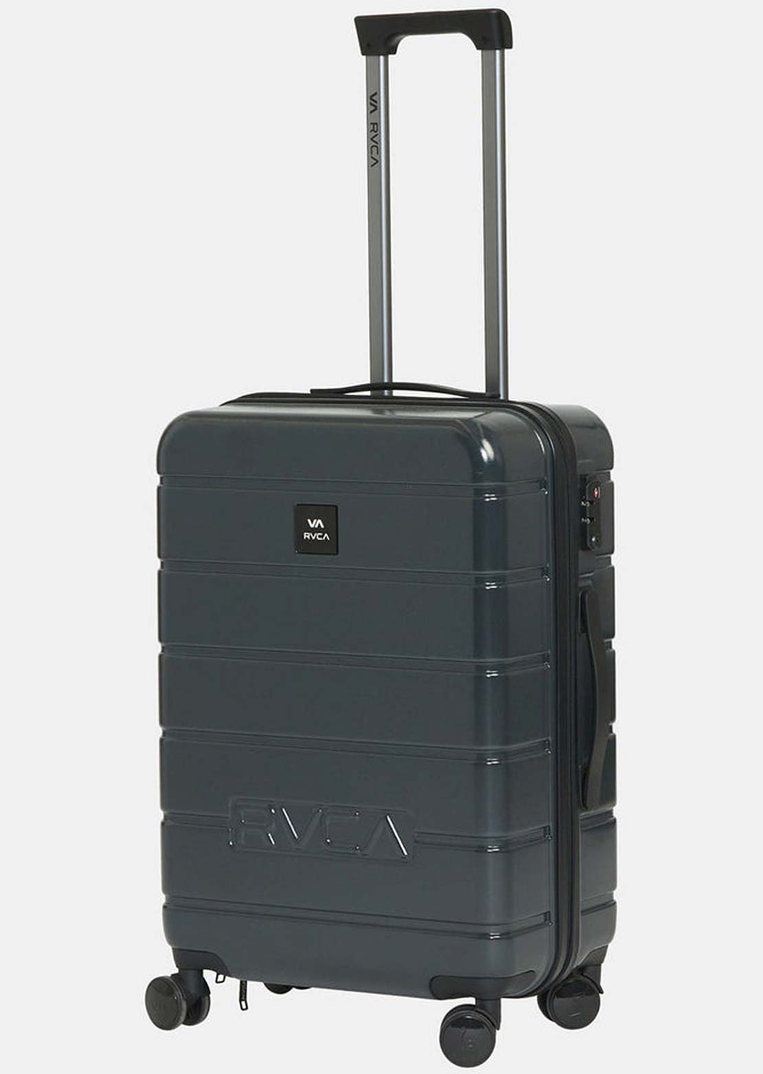 RVCA VA Medium Roller Hardcase Suitcase Black
