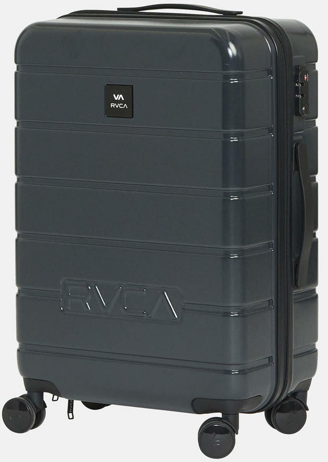 RVCA VA Medium Roller Hardcase Suitcase Black
