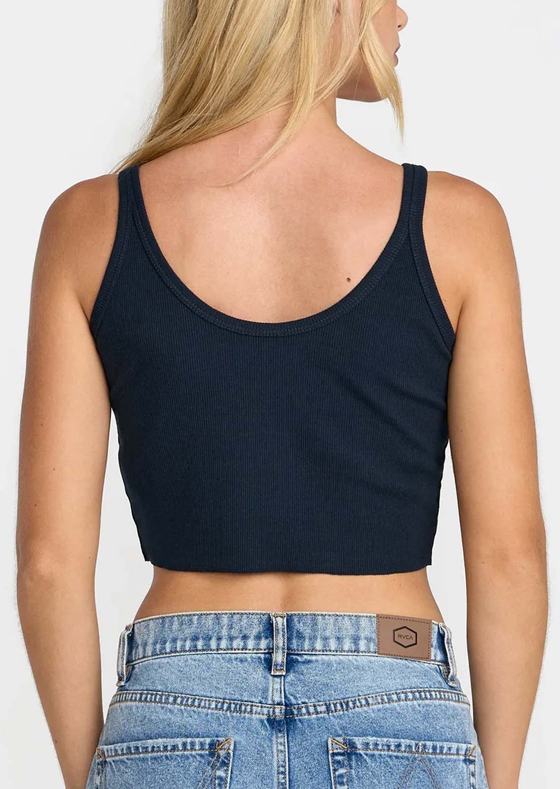 RVCA Women's Horace Tank Top Graphite