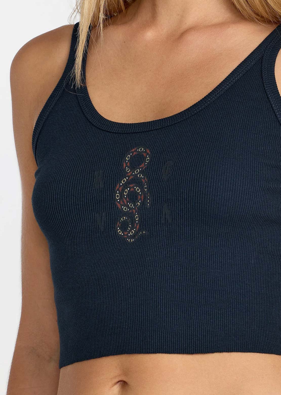 RVCA Women's Horace Tank Top Graphite