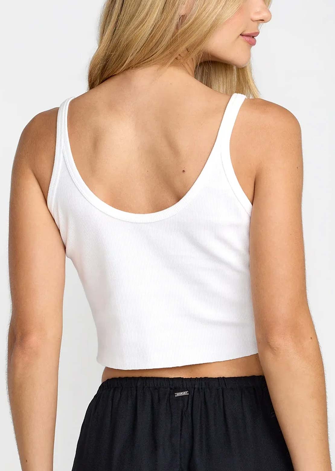 RVCA Women's Horace Tank Top Vintage White