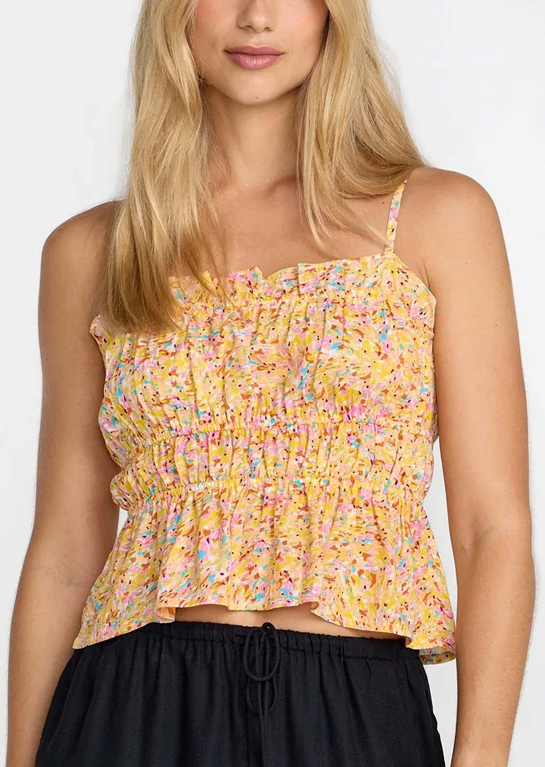 RVCA Women's Macy Tank Top Multi