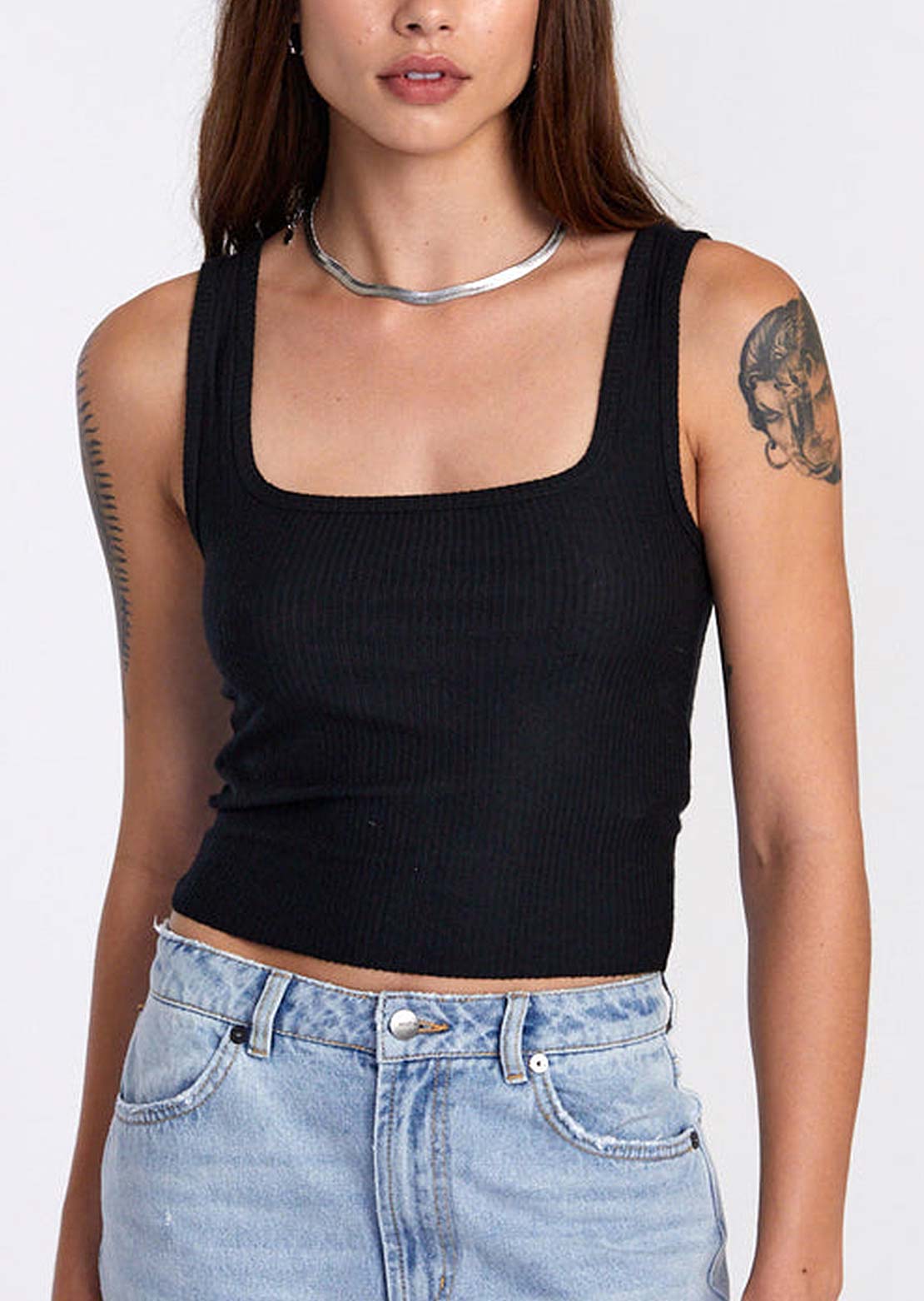 RVCA Women&#39;s Slate Tank Black