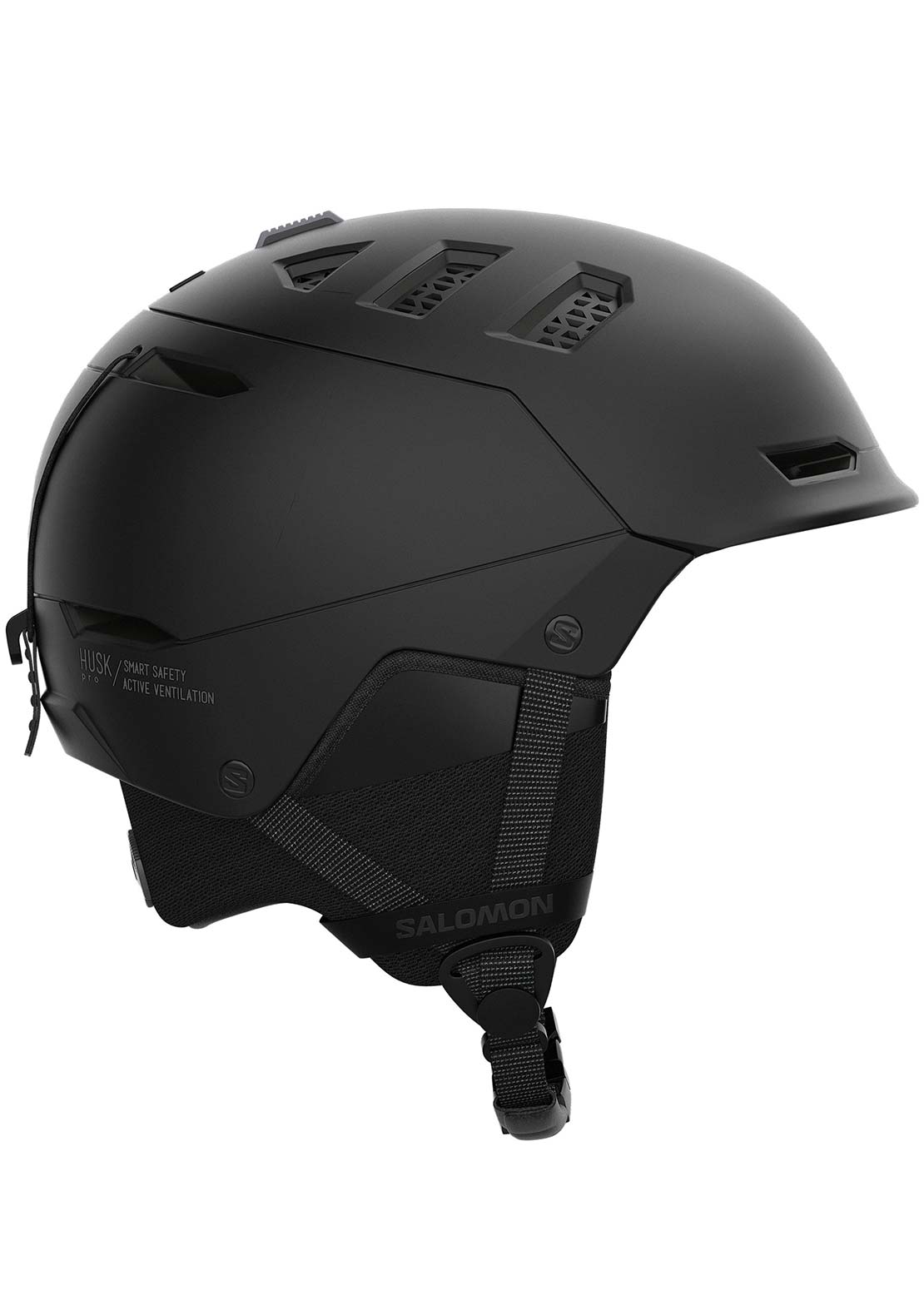 Salomon Unisex Husk Pro MIPS Snow Helmet Black