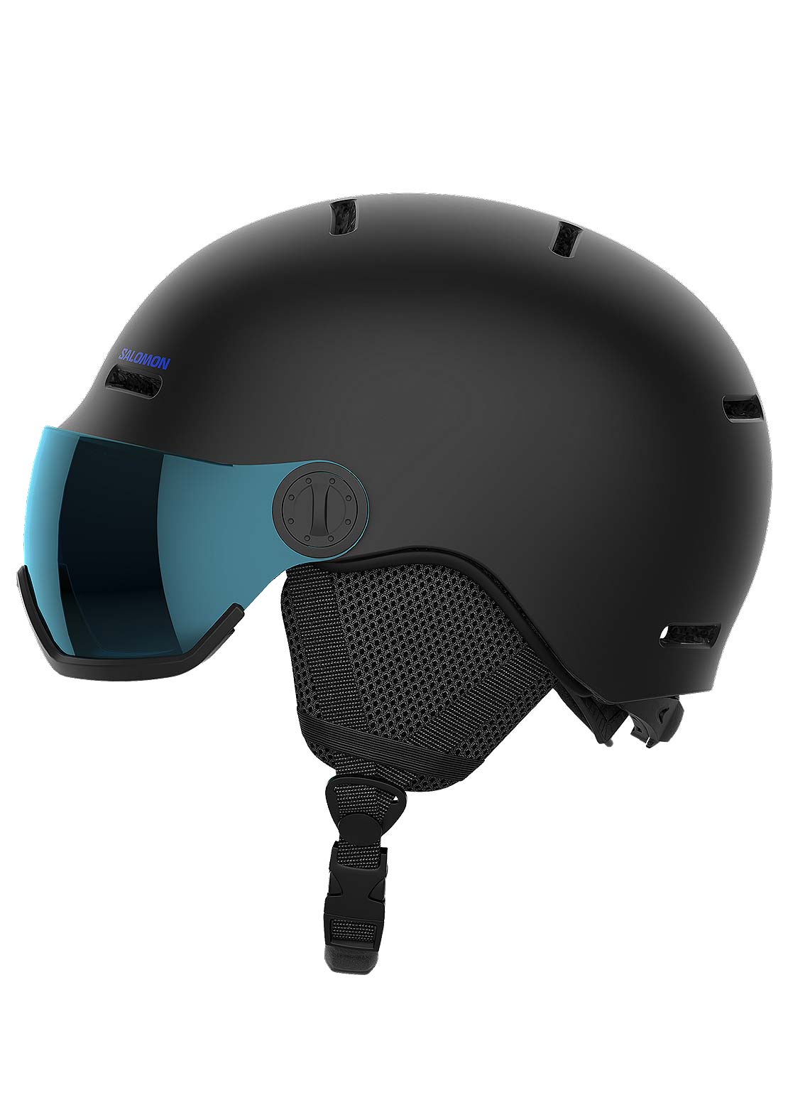 Salomon Junior Orka Visor Snow Helmet Black