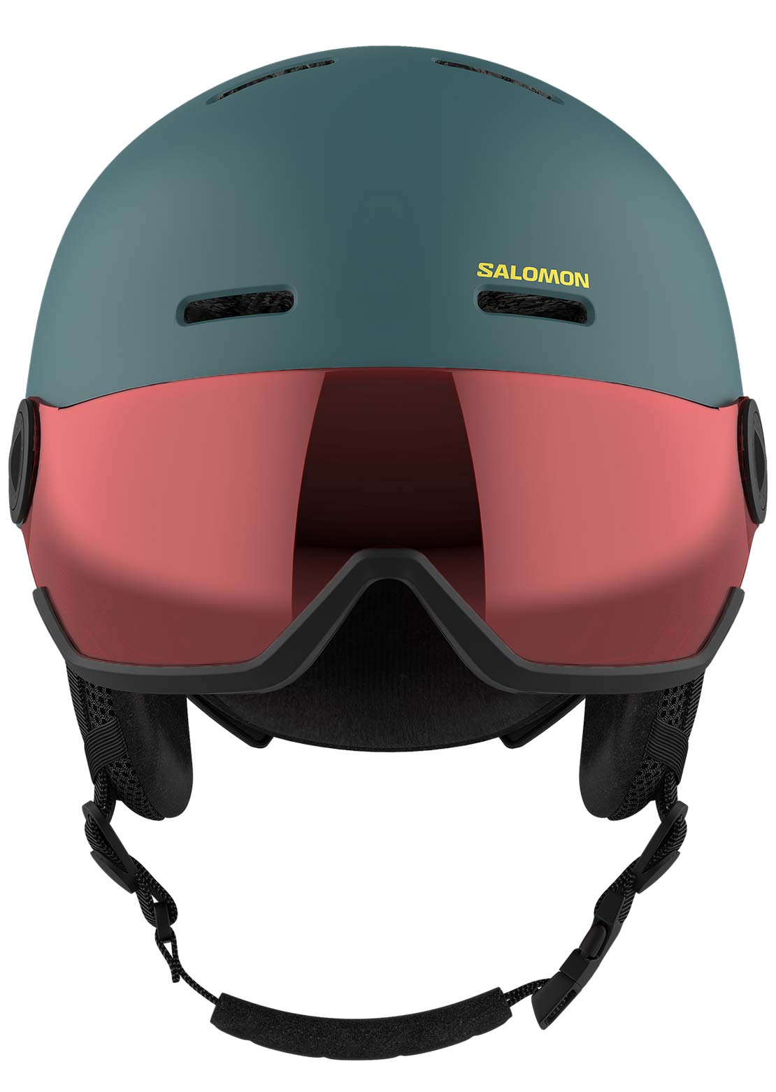 Salomon Junior Orka Visor Snow Helmet North Atlantic