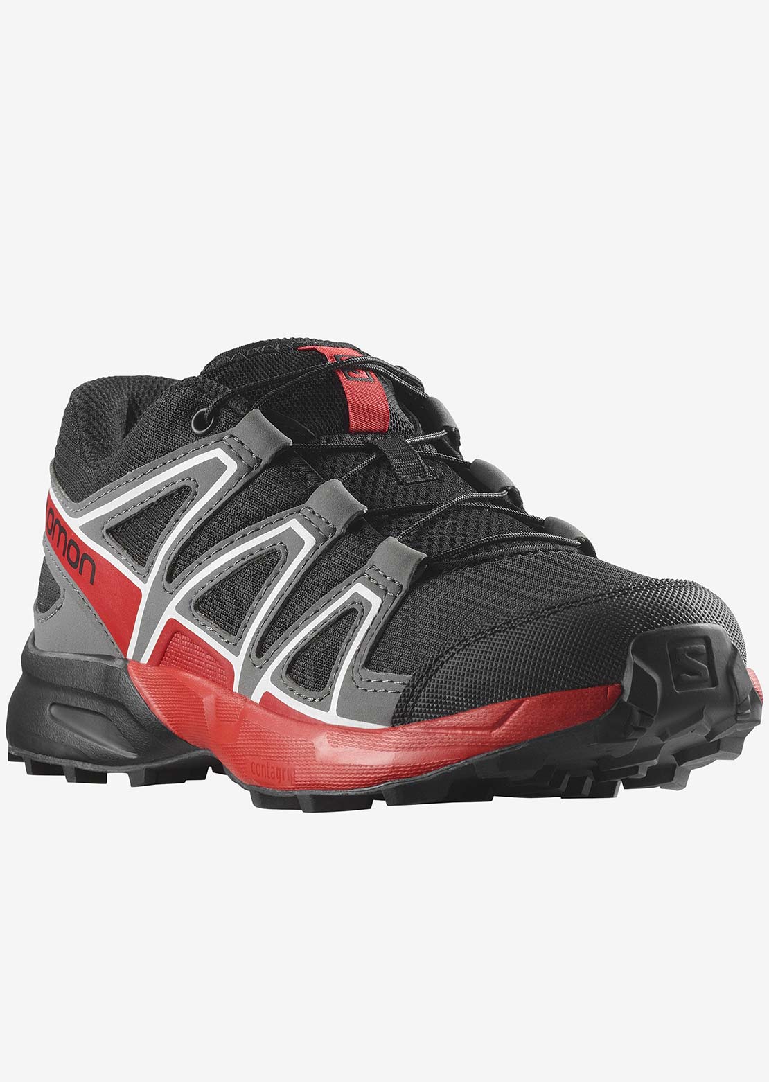 Salomon Junior Speedcross Shoes Black/Qush/Hgrsre