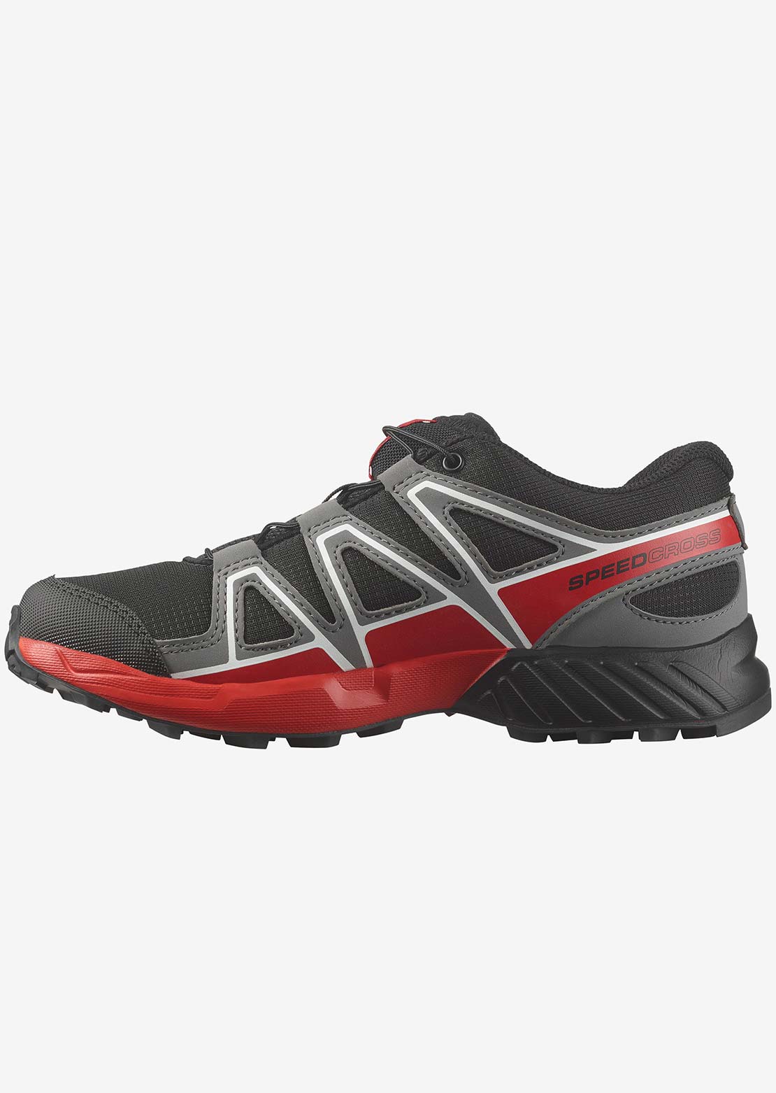 Salomon Junior Speedcross Shoes Black/Qush/Hgrsre