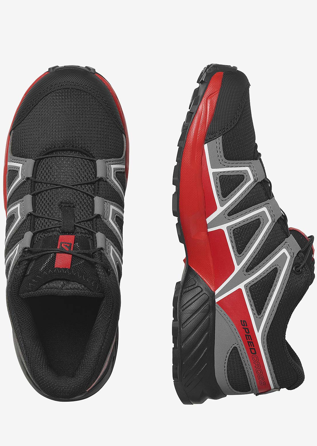 Salomon Junior Speedcross Shoes Black/Qush/Hgrsre
