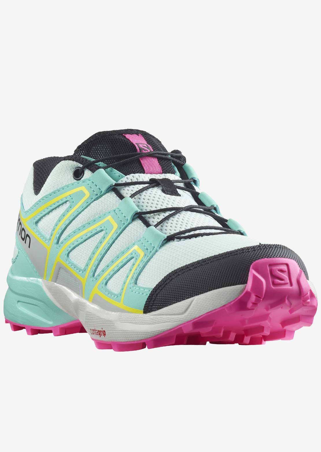 Salomon Junior Speedcross Shoes Bleaaq/Blra/Lunroc