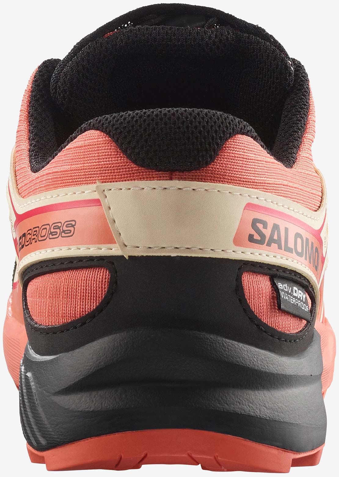 Salomon Junior Speedcross Waterproof Shoes Emberglow/Tender Peach/Fusion Coral