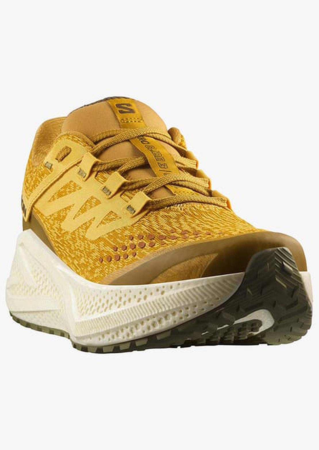 Salomon Men's Aero Glide 3 Grvl Shoes Spicy Mustard/Vanilla Ice/Deep Lichen Green