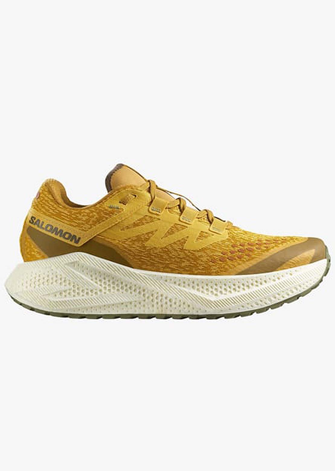 Salomon Men's Aero Glide 3 Grvl Shoes Spicy Mustard/Vanilla Ice/Deep Lichen Green